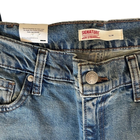 Levi Strauss & Co. Signature Men's Size 38X30 Slim flex Fit Jeans NWT - Picture 3 of 10